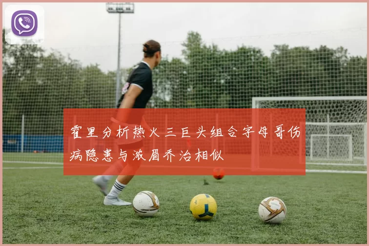 霍里分析热火三巨头组合字母哥伤病隐患与浓眉乔治相似
